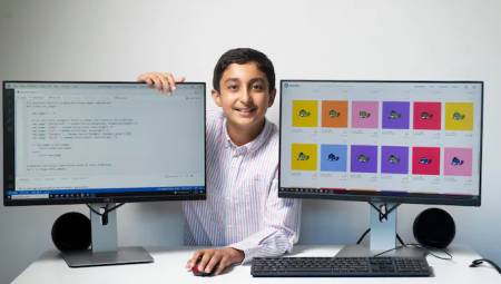 طفل بريطاني يجني الملايين من أعمال فنية رقمية