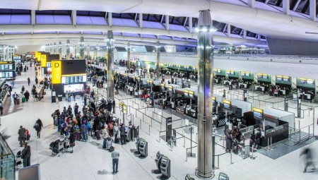 مطار هيثرو بلندن يحتل المرتبة الأولى في قائمة أكثر المطارات ازدحامًا في العالم