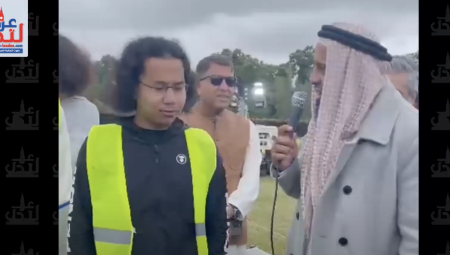 فيديو عرب لندن تشهد إعلان شاب بريطاني إسلامه بعد صلاة العيد