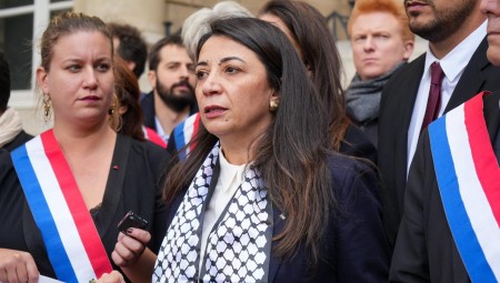 تفاعل كبير جدا مع نعي سفيرة فلسطين بفرنسا 58 من أفراد عائلتها قتلوا في قصف إسرائيلي على غزة