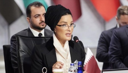 والدة أمير قطر تعتذر عن دورها سفيرة للنوايا الحسنة لدى يونسكو بسبب عجز المنظمة عن حماية أطفال غزة