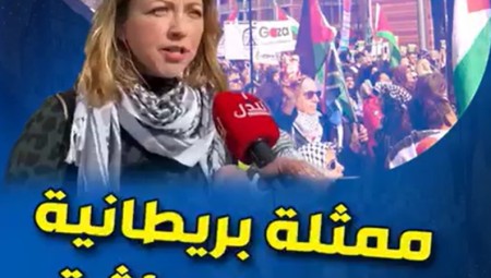 شاهد.. رسالة مؤثرة من المغنية البريطانية شارلوت تشرتش لنساء غزة