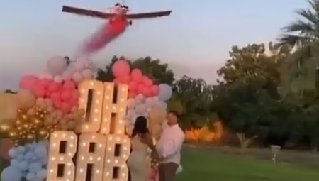 (فيديو) المكسيك: حفل للكشف عن جنس المولود ينتهي بكارثة مميتة
