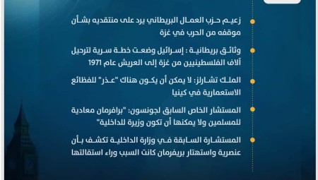 موجز أخبار بريطانيا من موقع ومنصة عرب لندن/ الأربعاء: 1 نوفمبر/ تشرين الثاني 2023