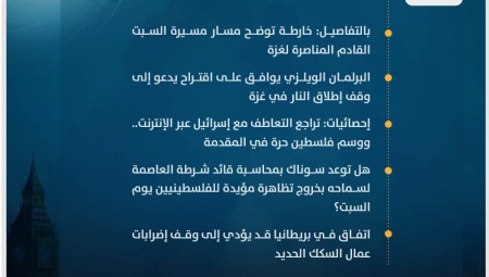 موجز أخبار بريطانيا من موقع ومنصة عرب لندن / الخميس: 9 نوفمبر/ تشرين الثاني 2023