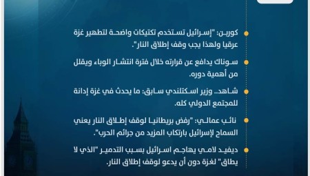 موجز أخبار بريطانيا من موقع ومنصة عرب لندن/ الثلاثاء : 12 كانون الأول/ديسمبر 2023