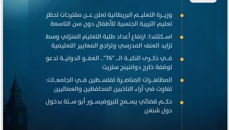 موجز أخبار بريطانيا من منصة عرب لندن/ الأربعاء: 15 مايو / ​​أيار 2024