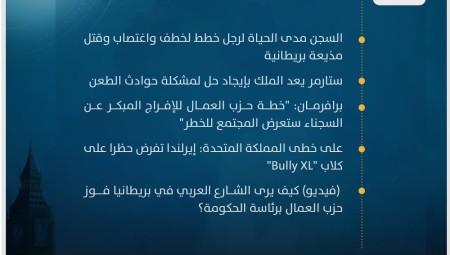 موجز أخبار بريطانيا من منصة عرب لندن: السبت 13 يوليو / تموز 2024