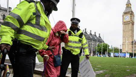 أكثر من 100 معتقل في احتجاجات مؤيدة لـ Palestine Action ببريطانيا