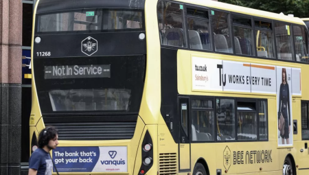 إضراب سائقي الحافلات يشلّ مانشستر ابتداءً من اليوم بسبب خلاف على الأجور