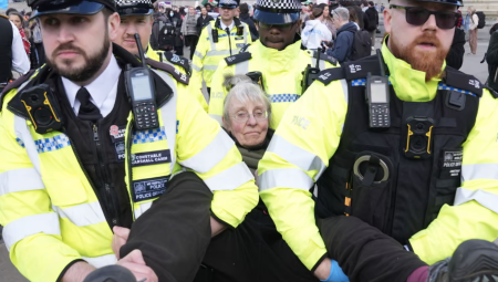 اعتقال أكثر من 500 شخص في لندن خلال احتجاج داعم لـ فلسطين أكشن