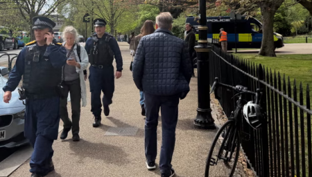 استنفار أمني: تطويق السفارة الإسرائيلية وإغلاق حدائق كنسينغتون عقب فيديو تهديد بمسيّرات