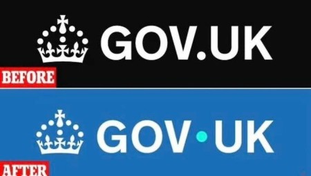 غضب في بريطانيا بعد إنفاق نصف مليون جنيه على تغيير شعار موقع الحكومة الإلكتروني